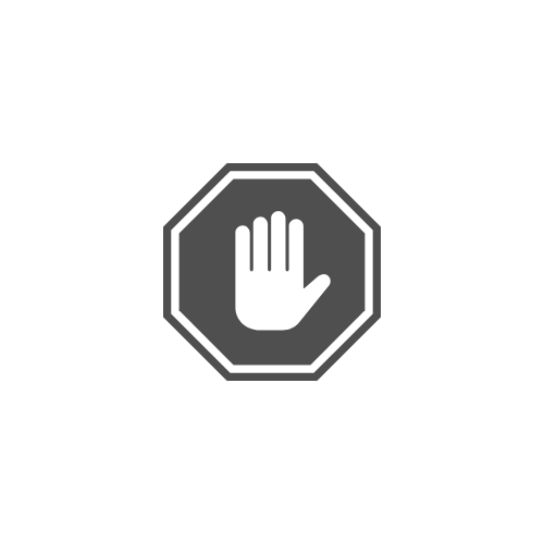 stop hand icon